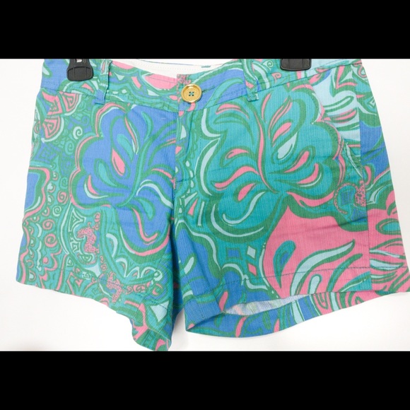 Lilly Pulitzer Callahan Shorts Size 0 - Picture 2 of 7